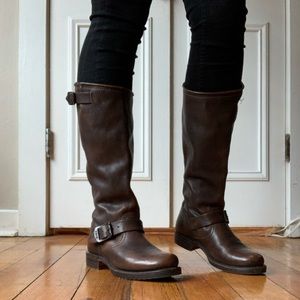 Frye Veronica Slouch genuine leather boots